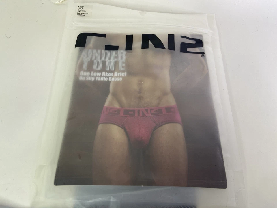 Ropa interior calzoncillo de tiro bajo de algodón Undertone C-IN2 azul Bjorn 437A para hombre talla L Foto 3 de 4