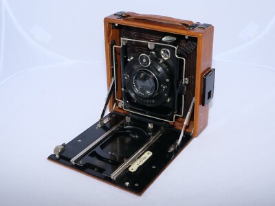 Zeiss Ikon FAVORIT TROPICAL (266/1) 9x12cm Camera. CZJ Tessar 15cm