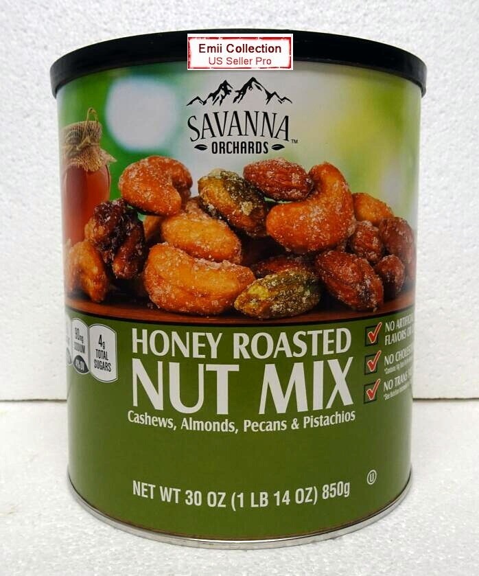 Savanna Orchards Honey Roasted Nut Mix Cashew, Almond, Peanut