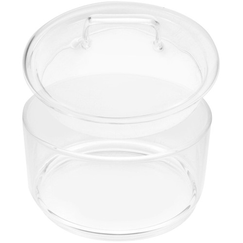 Salad Bowl Storage Jar Decorative Fruit for Kitchen Counter Clear Bowls Party - Picture 8 of 12
