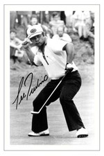LEE TREVINO Signed Autograph PHOTO Fan Gift Signature Print Open GOLF