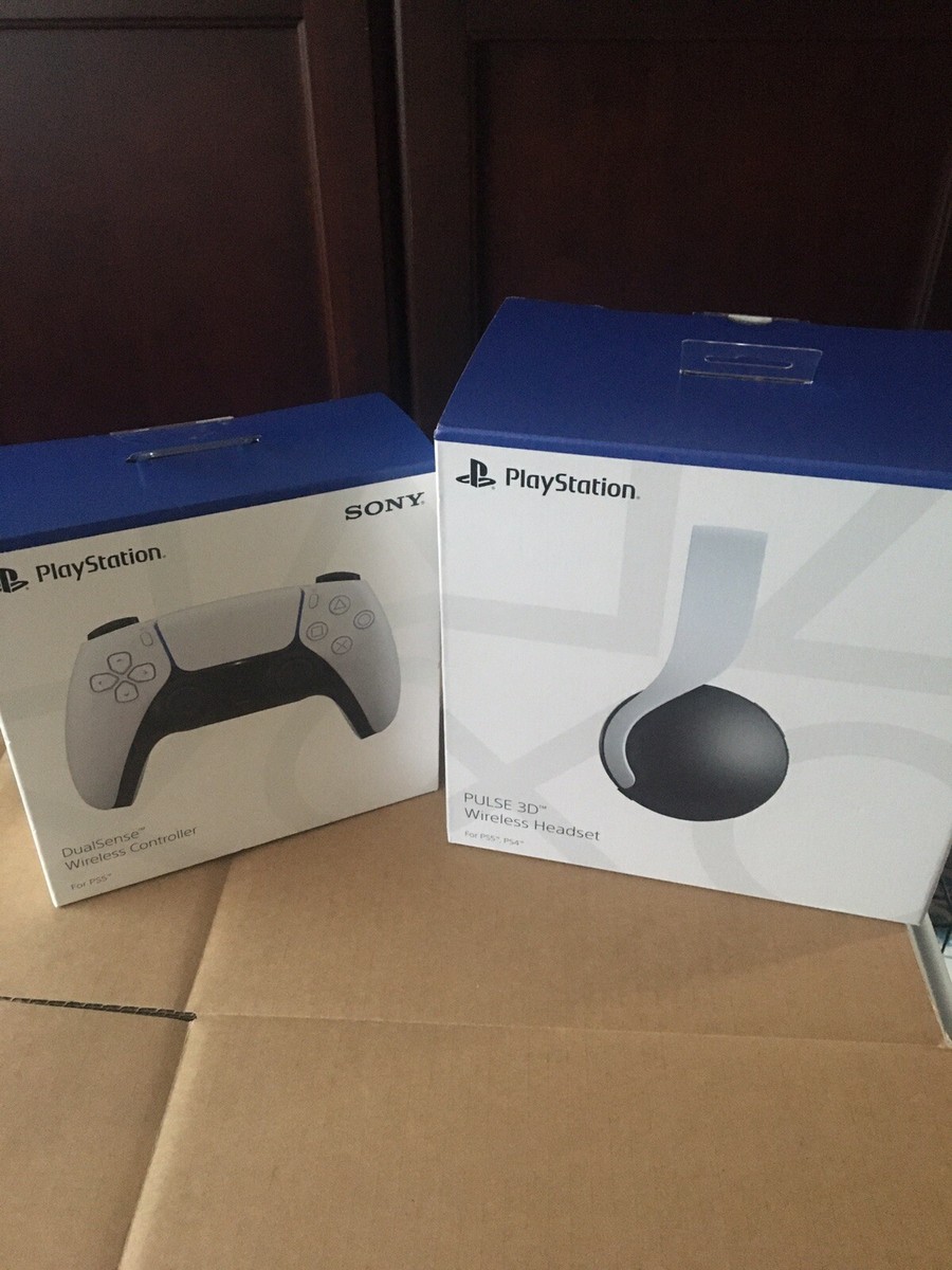 Box Ps5 Wireless Headset PS5 Sony Pulse 3D Wireless Gaming Headset