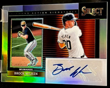 2024 Panini Select BROCK WILKEN DIAMOND ACTION SIGNATURES DAS-BW SILVER FOTL