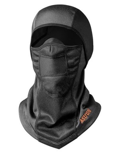 Ski Mask Windproof Balaclava for Cold Weather, Winter Face Mask One Size Black