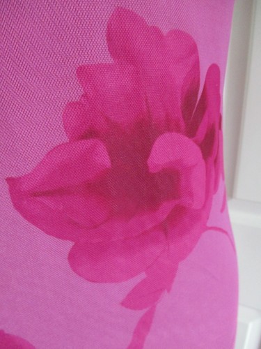 Miss Selfridge - Shocking Pink, Floral, Bodycon, Mesh, Pencil Dress - UK10/EU38 - Picture 6 of 9