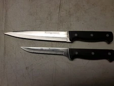 J.A. Henckels Eversharp Pro Carving & Boning Knife Serrated Full Tang Black 