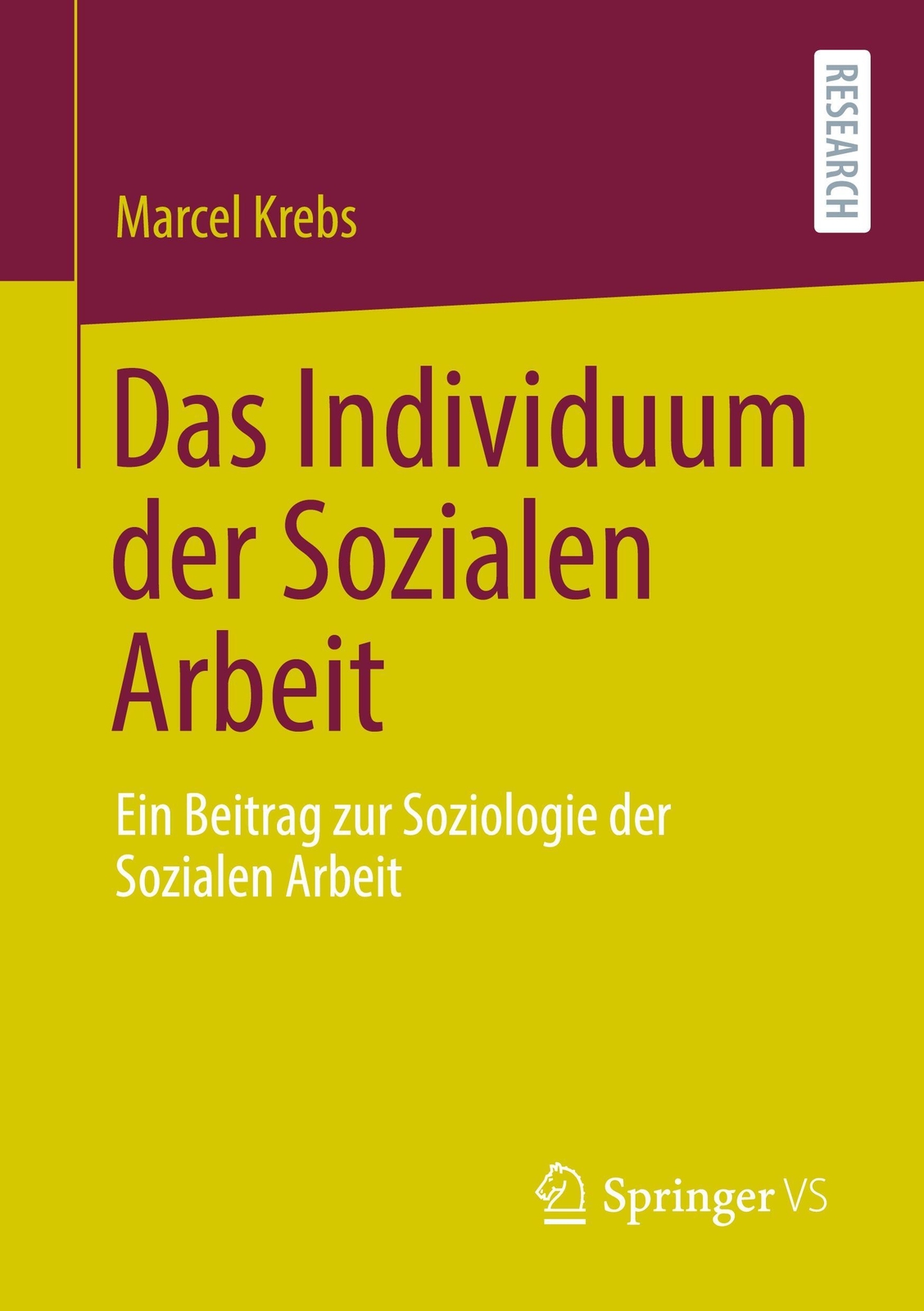 Thumbnail - Das Individuum Der Sozialen Arbeit | Marcel Krebs | Taschenbuch |
