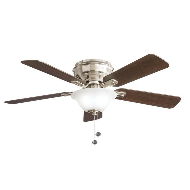 Hampton Bay Clarkston 44 In Oiled Rubbed Bronze Ceiling Fan With