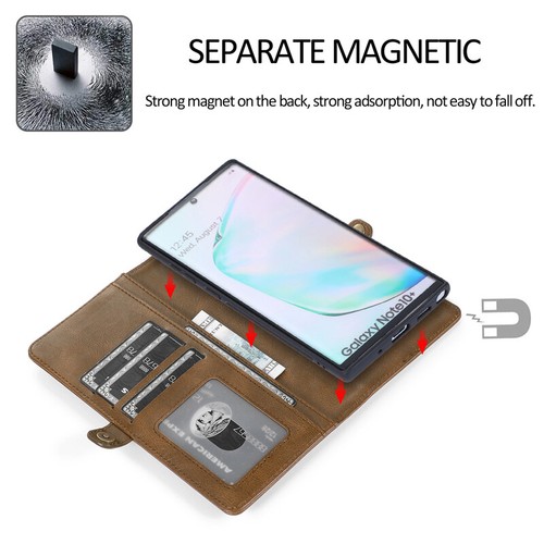 Removable Wallet Case 2-in-1 Card Leather Flip Cover for Samsung Galaxy A14/A54 - Picture 9 of 43