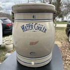 Antique Red Wing 6 gallon Water Cooler Stoneware Crock Minnesota Jug Pottery