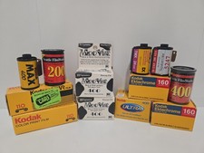 Vintage Exp 35mm 110 Film Lot Kodak T-Max Ektachrome Seattle FilmWorks MidoVue