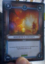 Warhammer Age Of Sigmar Champions TCG : Khornes Chosen FOIL