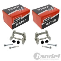 2X Mapco Bremssattel Halter TrÄGer Hinten Passend FüR Opel Astra Combo Meriva ZA