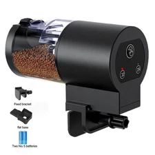 Automatic Fish Feeder 100ml Smart Timer Auto Food Dispenser for Aquarium Tank