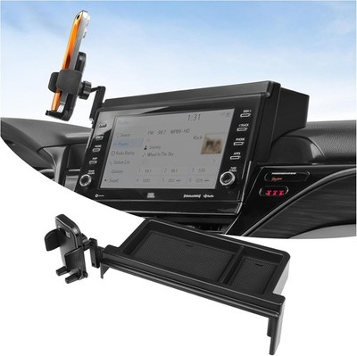 Car Phone Holder & Dashboard Organizer for Toyota Camry 2021-2024 ABS Plastic