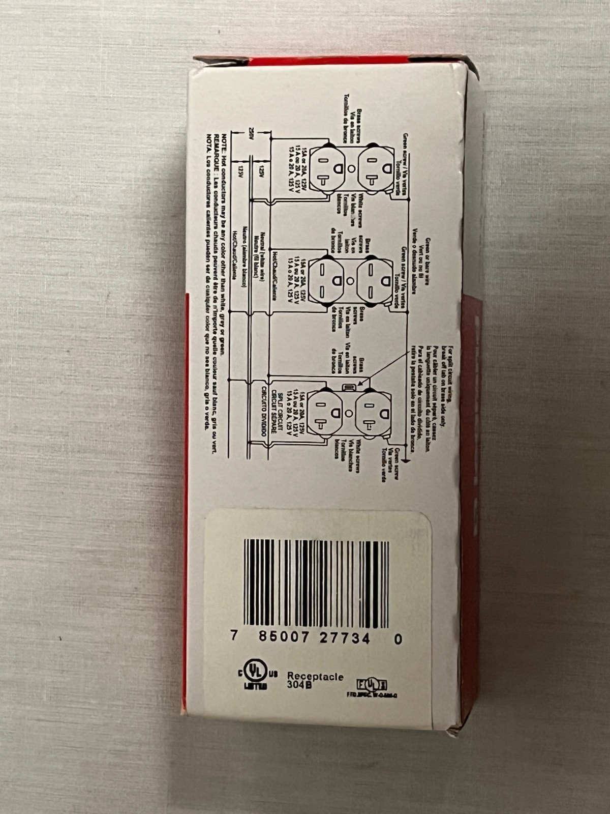 Legrand TR26362W 20 Amp Tamper Resistant White Receptacle ~ NEW LOT OF 10