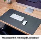 DoubleSided Table Mat Multifunctional Waterproof Leather Writing Desk Mouse