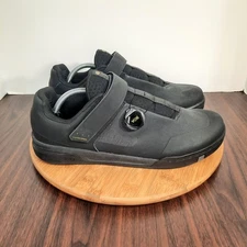 Crank Brothers Stamp BOA Mens 11.5 Shoes Black Gold Mountain Bike Sneakers NEW