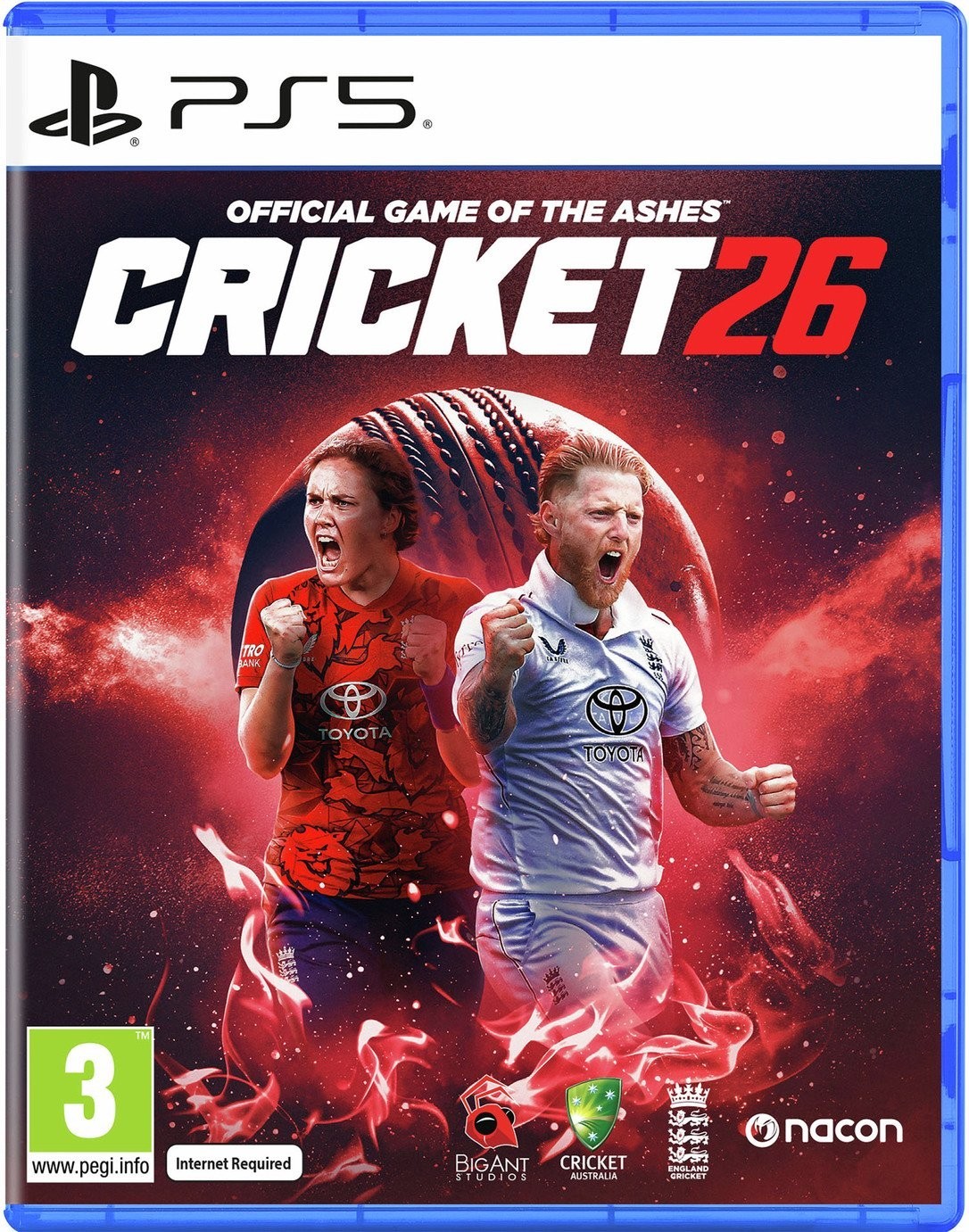 SONY PS5 CRICKET 26 THE OFFICIAL GAME OF THE ASHES UK PAL *FACTORY SEALED* 2026