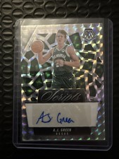 2024-25 Panini Mosaic Scripts A.J. Green, A.J. Green #MS-AJG Genesis Prizm (AU)