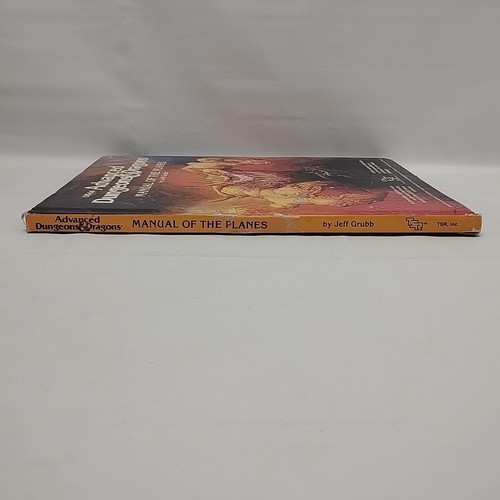 Advanced Dungeons & Dragons Manual of the Planes Jeff Grubb TSR 1987 - Picture 5 of 5