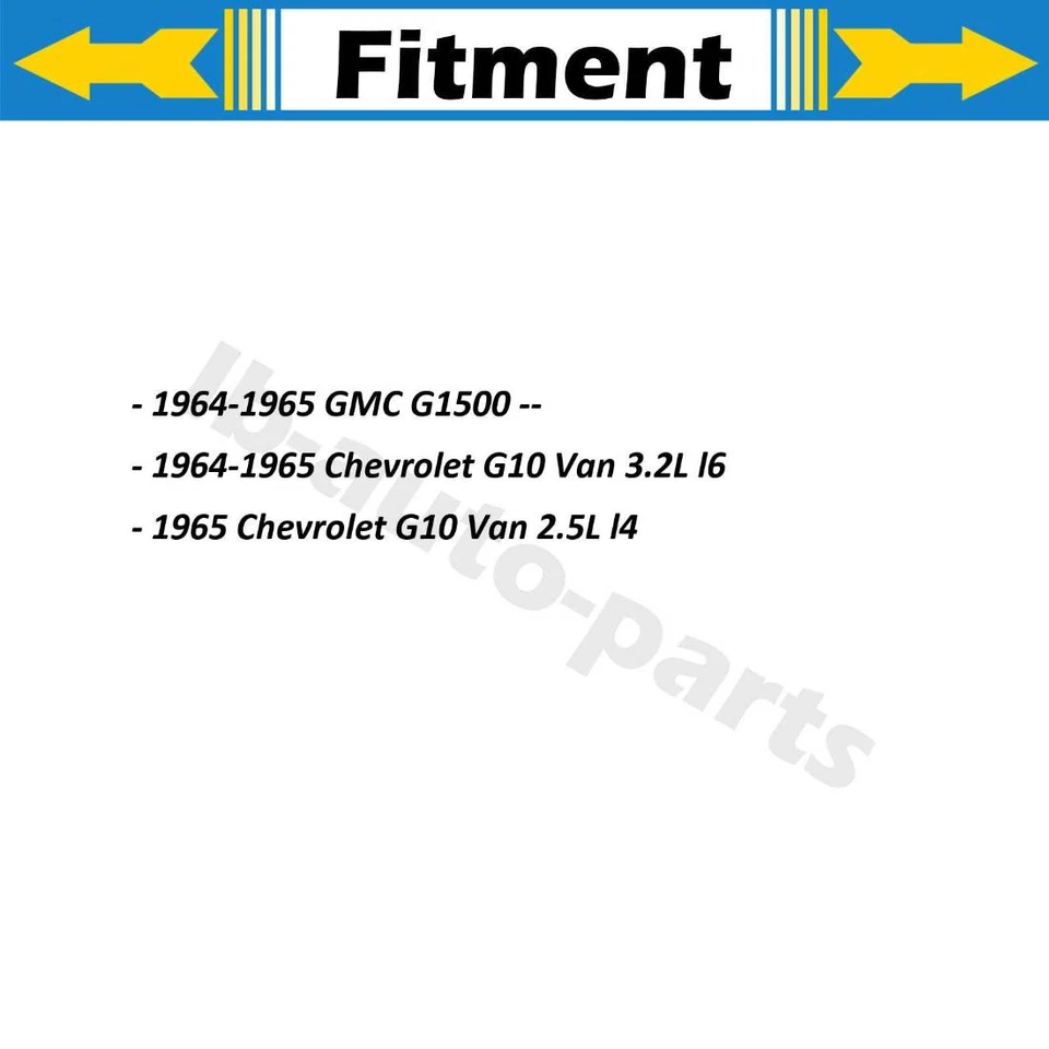 Para Chevrolet G10 1965 furgoneta 2,5 L cilindro de rueda de freno trasero 2x Foto 2 de 4