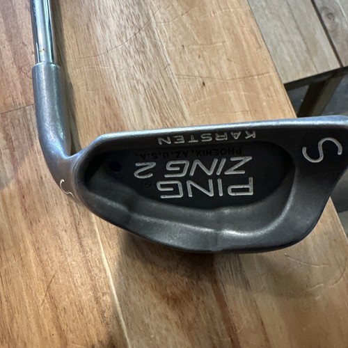 Ping Zing 2 iron set White Dot 4-SW Cushin Shafts (SW Blue Dot) - Picture 12 of 20