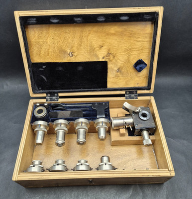 Rare 1951 USSR GOMZ OPIV-1421 Optical Measurement Tool Set Leningrad LOMO Vintag
