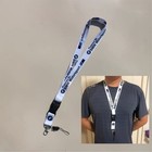 1x White Keychain Quick Release Neck Lanyard Key ID CARD Holder For BMW M sports