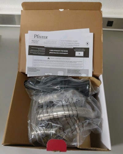 Pfister Rancho (LF-048-RCHGS) Bathroom Sink Faucet In Brushed Nickel - Picture 6 of 6