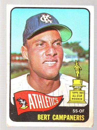 Bert Campaneris 1965 Topps #266 RC