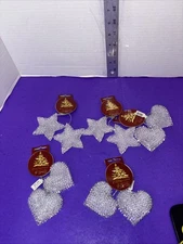 Acrylic Beaded Ornament With Laser Glitter Heart And Stars Menards Produce New