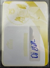 2024 Leaf Metal Yellow Printing Plate 1/1 Auto #WH-DJG DJ Giddens