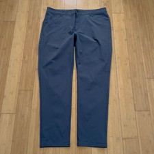 Vuori Meta Pants Mens 36x30 Gray Performance Chino Golf Work Casual Adult V430-S