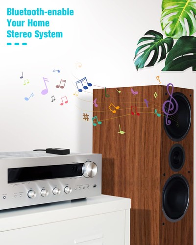 Upgraded Bluetooth 5.4 Receiver for Speaker, Wireless Audio Adapter for Home ... - Picture 5 of 9