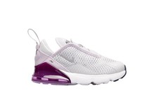 Toddler's Nike Air Max 270 Pure Platinum/Metallic Silver DD1646 023