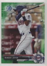 2017 Bowman Chrome Prospects Green Refractor 20/99 Wander Javier #BCP242 i5q