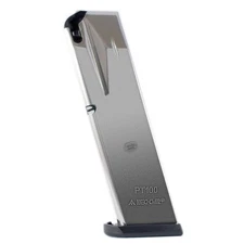 Mecgar 10 Rounds .40 S&W Magazine For Taurus PT100, PT101, Nickel - MGPT4010N