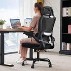 TRALT Office Chair Ergonomic Desk Chair, 330 LBS Home Mesh Pack of 1, Black