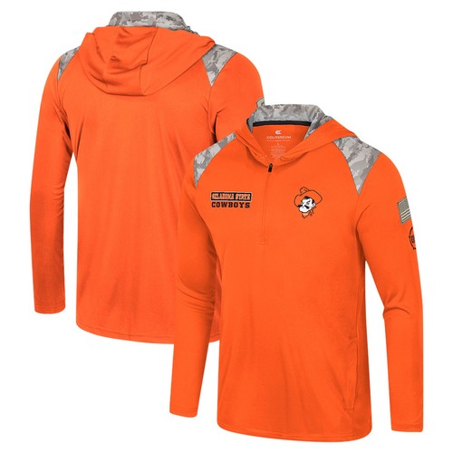 Men's Colosseum Orange Oklahoma State Cowboys OHT Military Appreciation