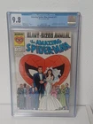 AMAZING SPIDER-MAN ANNUAL #21 (Marvel, 1987) CGC Graded 9.8 ~ White Pages
