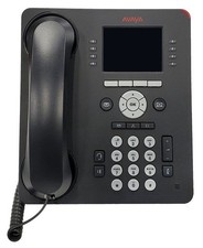 Avaya 9611G 8-Line 24-Button VoIP Gigabit Desk Phone w/ Stand Handset
