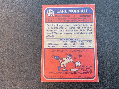 1973 TOPPS FOOTBALL #400-528 PICK CARDS YOU WANT - Picture 49 of 477