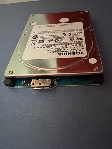 TOSHIBA 2TB MQ04UBD200 2.5" USB 3.0 External HDD Hard Disk Drive - Afbeelding 2 van 3