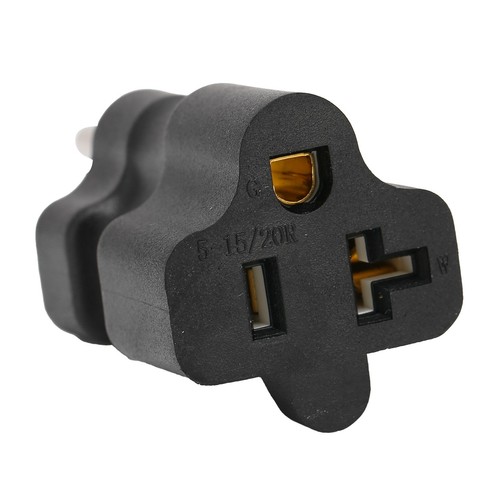 US 125V JORINDO Blade Adapter Hochtemperatur Flammschutz Sicherheit Nema 5‑ KUI - Bild 4 von 22
