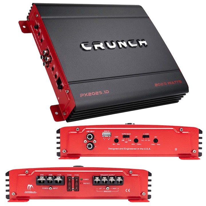 Crunch PX20251D Мощность Cruch X 1 X 505 при 4 Омах 1 X 1010 при 2 Омах 1x 2025 при 1 13290₽