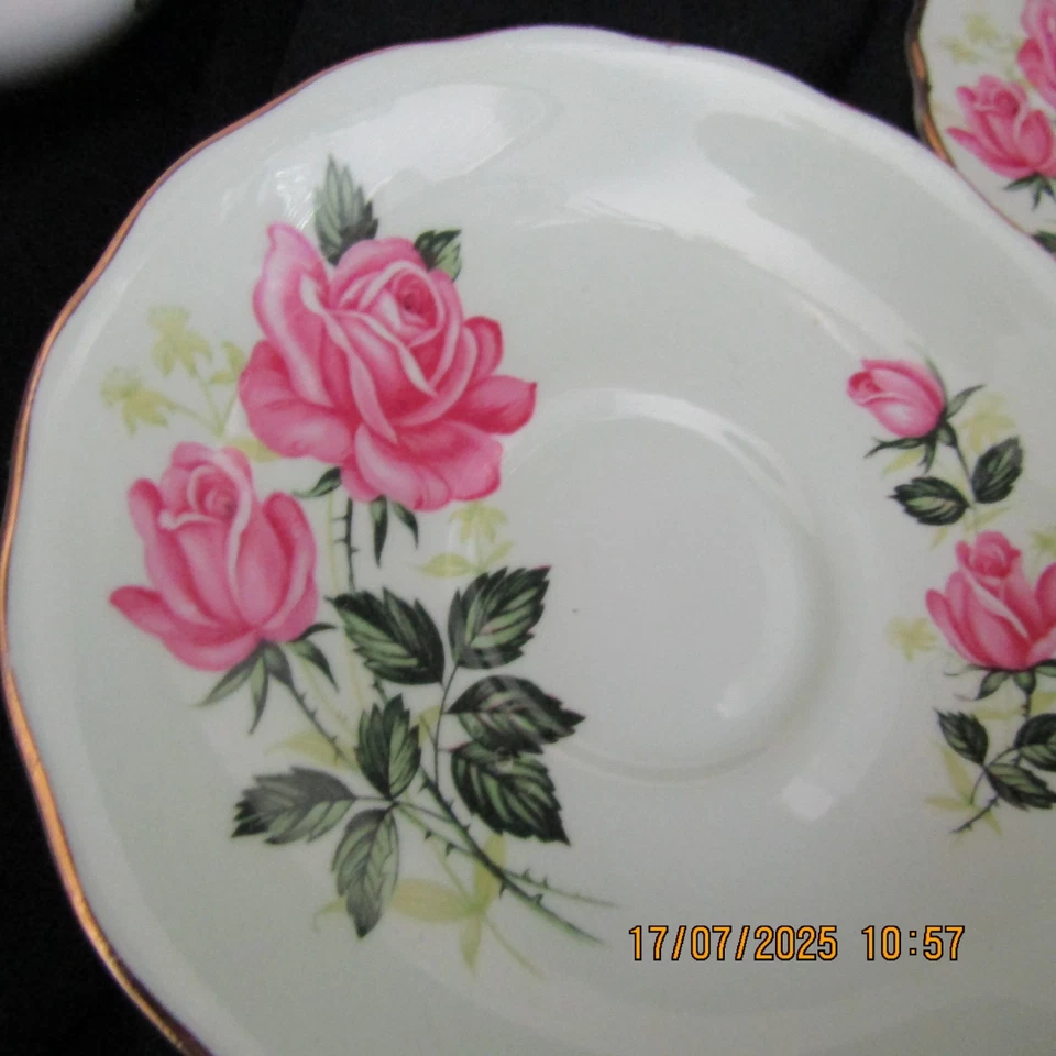 Vintage Colclough Bone China Trio Made in England - image 4 of 4