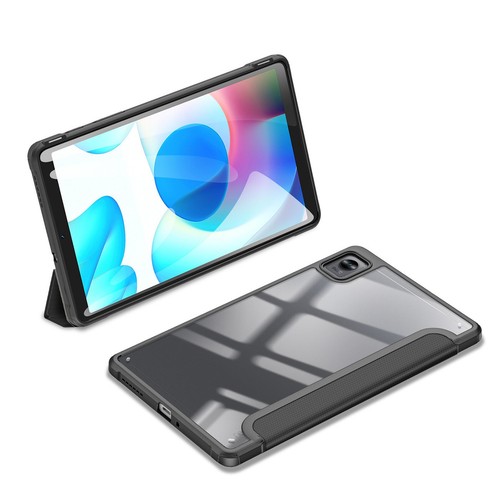 Dux Ducis Toby pancerne etui z klapką Smart Case do Realme Pad Mini czarny - Bild 3 von 12