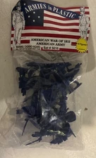 armies in plastic, American war of 1812 American Army