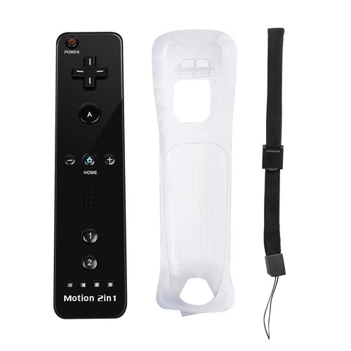 Built in Motion Plus Remote Controller & Nunchuck For Nintendo Wii Wii U + Strap - Picture 3 of 22